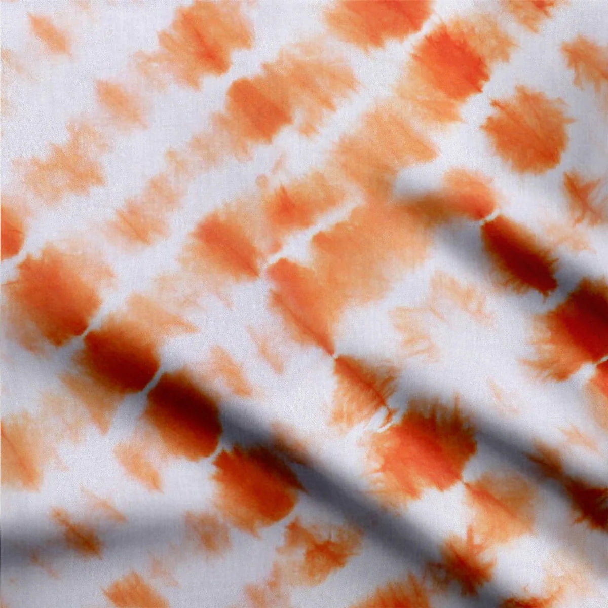 Orange tie dye