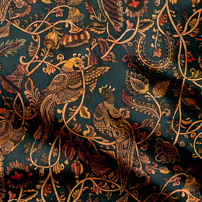 Antique Peacock Kalamkari