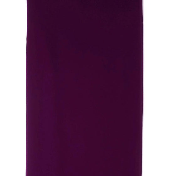 Wine Plain Georgette Solid Fabric