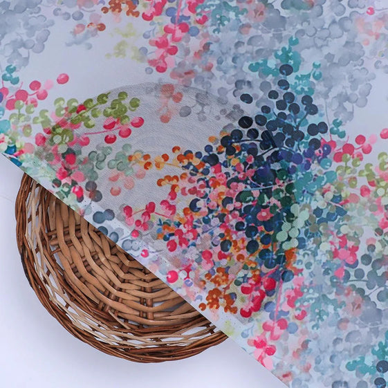 Painted Barries Digital Printed Fabric