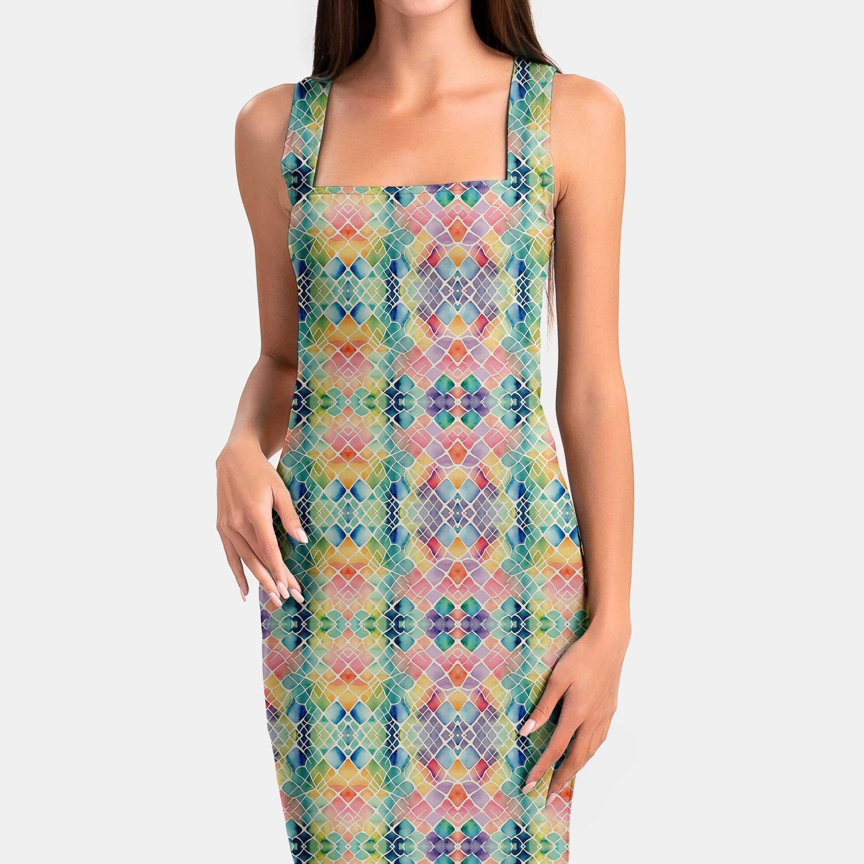 Watercolor Abstract Print Fabric